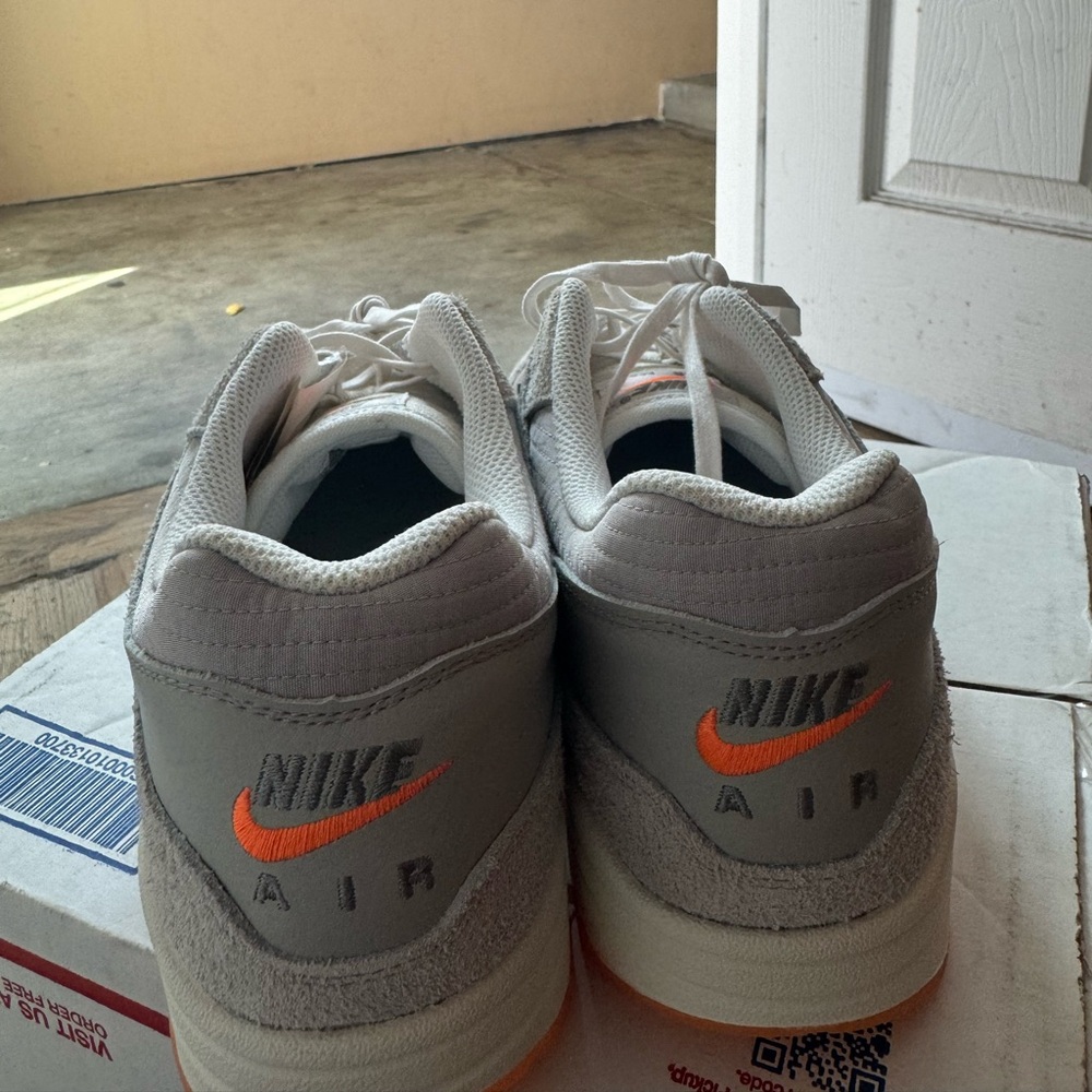 Air Max 1 'Iron Ore Total Orange